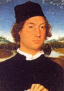Hans Memling Portrait of an Unknown Man France oil painting reproduction
